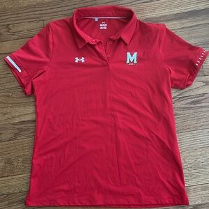 Maryland Terrapins Under Armour Women’s Polo M